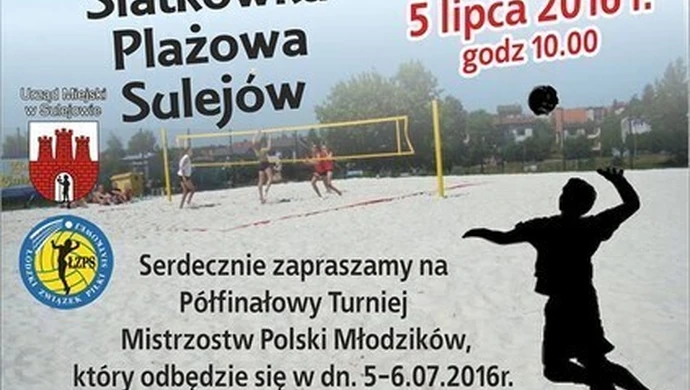 W Sulejowie pograją w siatkówkę plażową
