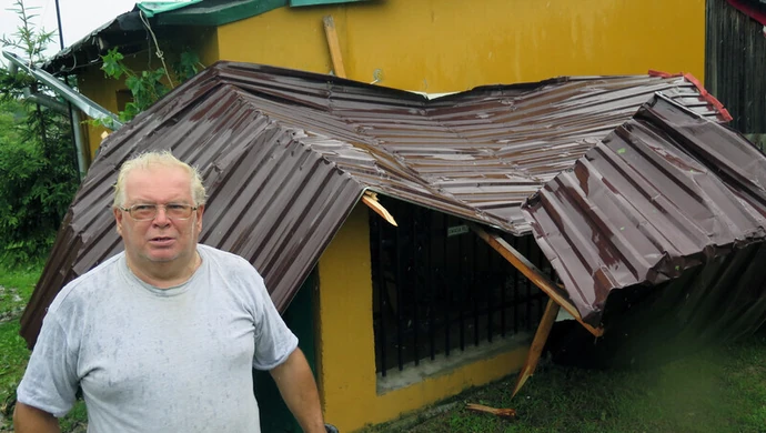 Nawałnica nie oszczędziła także Sulejowa