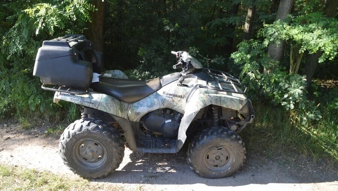 Nietrzeźwy 16-latek wjechał quadem w ogrodzenie