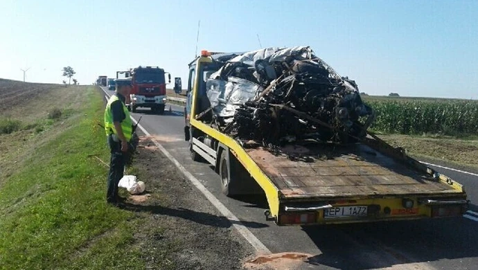 Wypadek w Srocku, zginęła jedna osoba