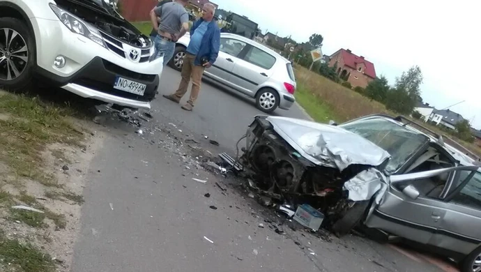 Kolizja na Michałowskiej w Piotrkowie [AKTUALIZACJA]