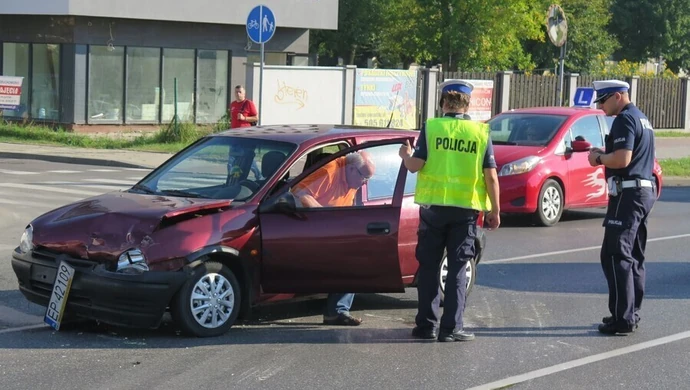Wypadek w al. Piłsudskiego w Piotrkowie