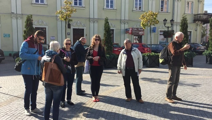 Zwiedzali plenery filmowe