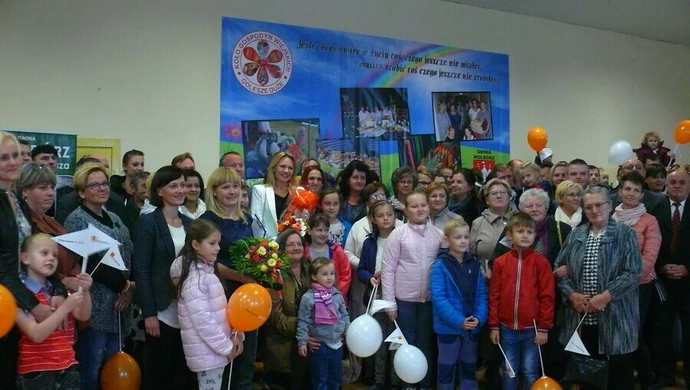 Multimedialną pracownię Fundacji Orange w Goleszach odwiedziła Anna Guzik