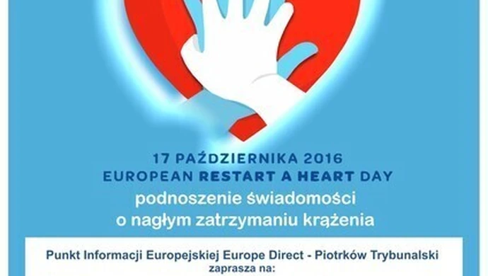 W poniedziałek będziemy obchodzić Europejski Dzień Przywracania Czynności Serca