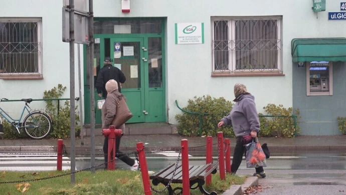 Napad na bank w Ręcznie. Ten co zwykle 