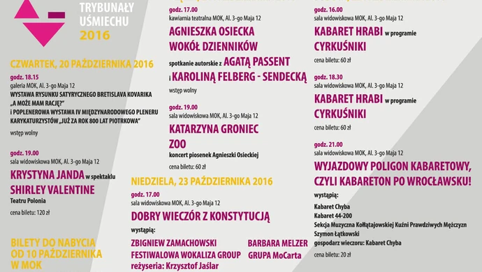 Trybunały Uśmiechu 2016