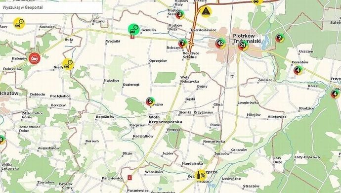 Komendant zachęcał do korzystania z Mapy Zagrożeń 