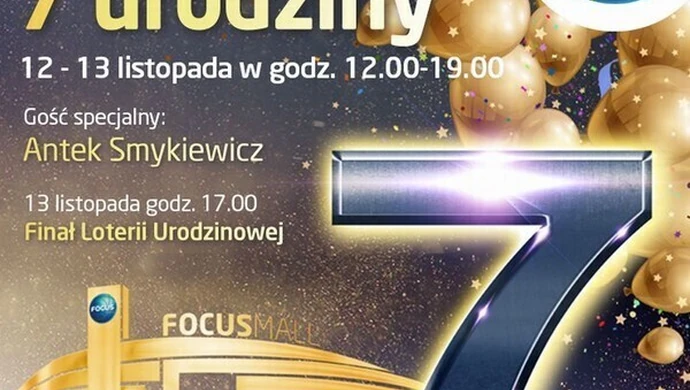 Siódme urodziny Focus Mall Piotrków Trybunalski