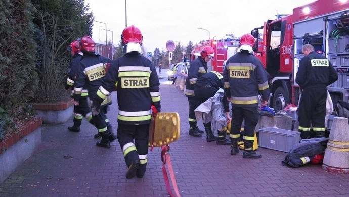 Skażenie chemiczne na basenie przy Belzackiej