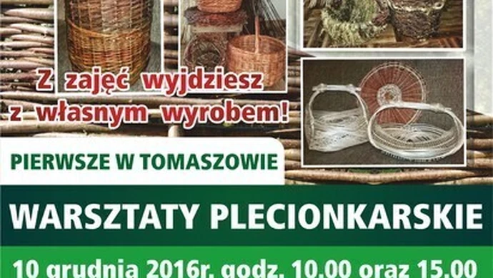 Warsztaty plecionkarskie w skansenie