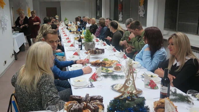 Spotkanie opłatkowe stowarzyszenia Gałązka Oliwna