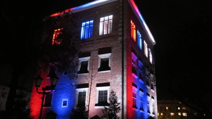 Fajerwerki na otwarcie Placu Zamkowego