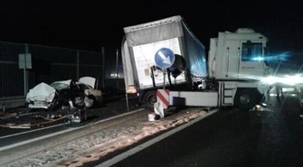 Śmiertelny wypadek na obwodnicy Opoczna. Dwie osoby nie żyją