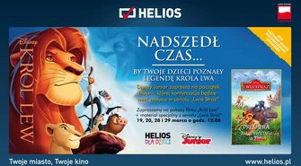 Poznaj legendę Króla Lwa w kinie Helios - KONKURS!