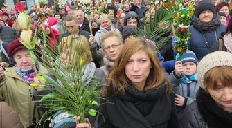 Palmowa Niedziela w Piotrkowie