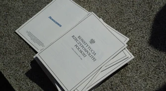 .Nowoczesna rozdawała Konstytucję