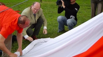 Piotrków 2004. To dopiero była flaga!