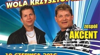 Święto Gminy Wola Krzysztoporska z zespołem Akcent i Zenonem Martyniukiem