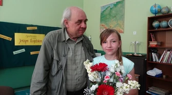 Jerzy Rogalski gościł w Moszczenicy