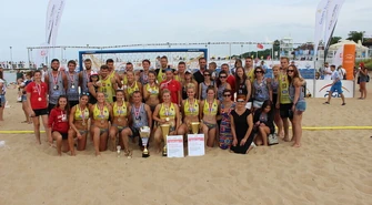 Plażowi szczypiorniści i szczypiornistki wicemistrzami kraju