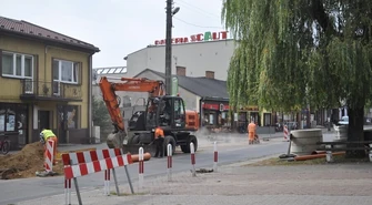 Remont gorzkowickiego rynku, są utrudnienia