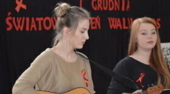 Obchodzili Światowy Dzień AIDS