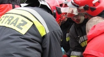 Spaliło się 50 tysięcy kurcząt! Gigantyczny pożar w Komornikach