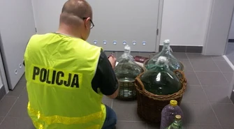 Nielegalny alkohol na terenie gminy Czarnocin 