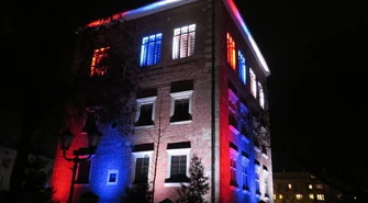 Fajerwerki na otwarcie Placu Zamkowego