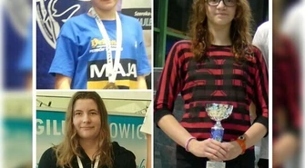 Delfinki trzymają poziom