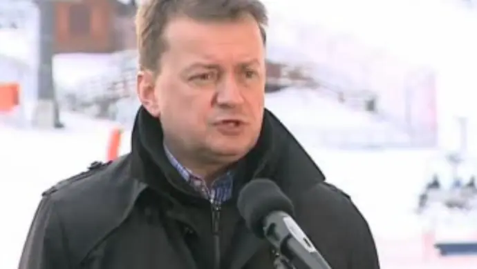 Minister Błaszczak na Górze Kamieńsk