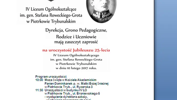 25 lat IV LO. Kolejne uroczystości
