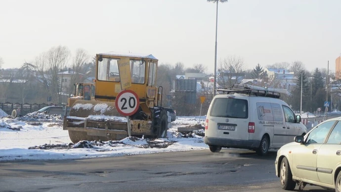 Rondo Sulejowskie. Prace wstrzymano 