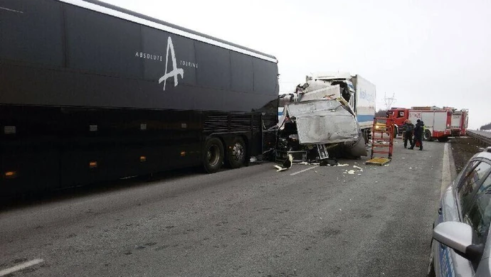 Wypadek autokaru na DK1- AKTUALIZACJA [video]