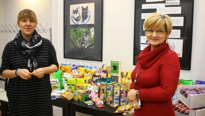 Dary z OEA MOK dla Fundacji Miasto Kotów