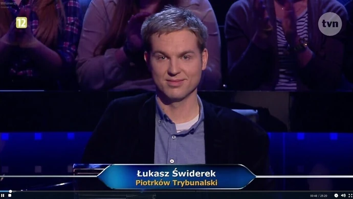 Piotrkowianin w Milionerach!