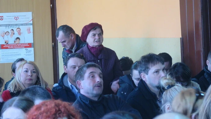 Mieszkańcy Tomawy protestują w sprawie likwidacji gimnazjum