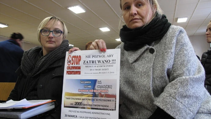 "Nie damy zatruć Przygłowa". Mieszkańcy nie chcą chlewni