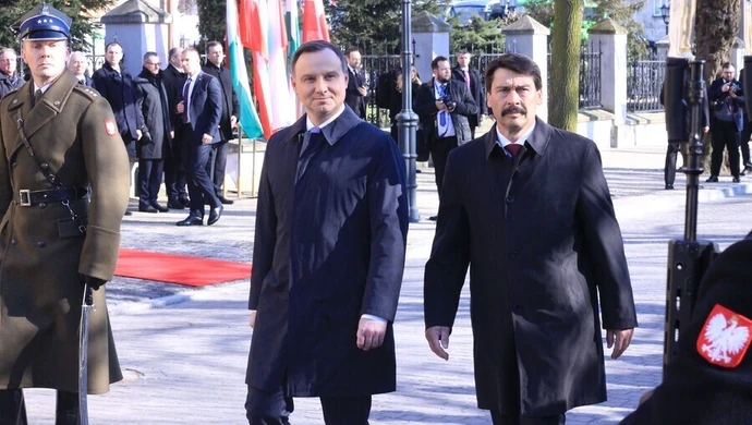 Prezydenci Polski i Węgier w Piotrkowie [GALERIA]