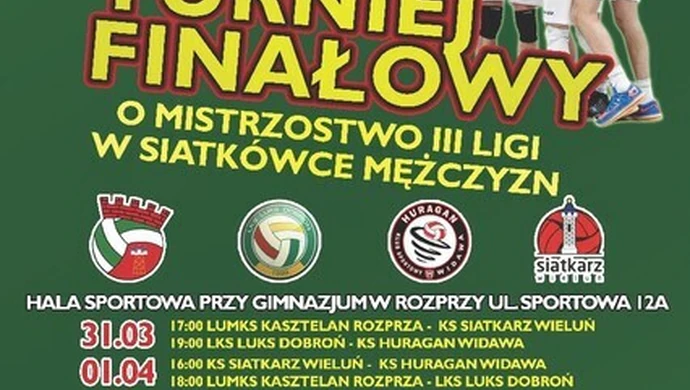 Siatkarski finał w Rozprzy