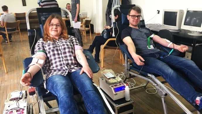 W szkole w Bujnach zbierali krew 