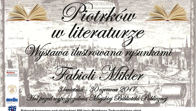Piotrków w literaturze. Kolejna wystawa w MBP 