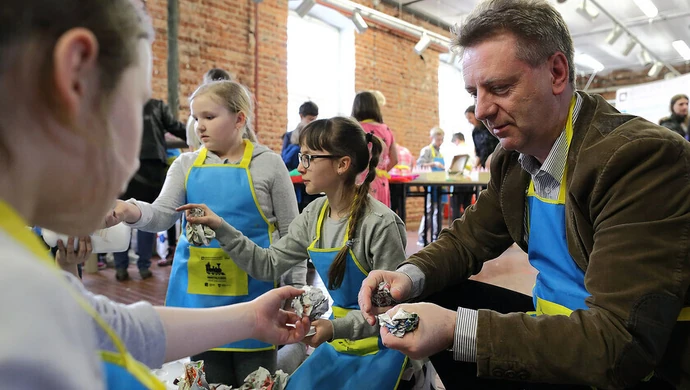 Trwa wojewódzka podróż &#8222;Lokomotywą po wiedzę&#8221; Łódzkiego Domu Kultury