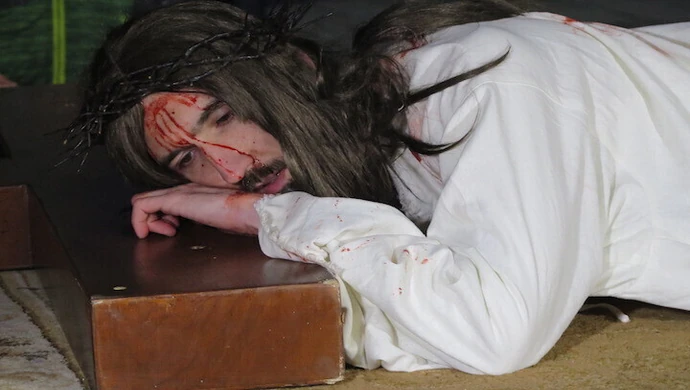 Widowisko pasyjne w Piotrkowie