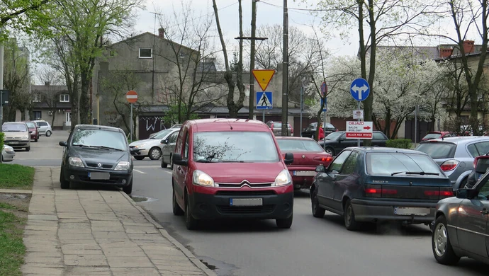 Objazd Ronda Sulejowskiego. Omijajcie osiedlowe uliczki!