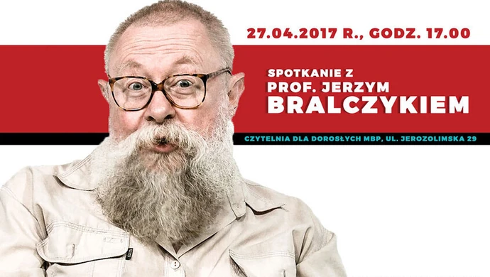 Spotkanie z profesorem Bralczykiem 