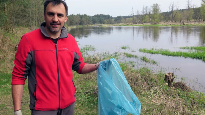 Sprzątanie Pilicy. "Rzeka jest coraz czystsza"