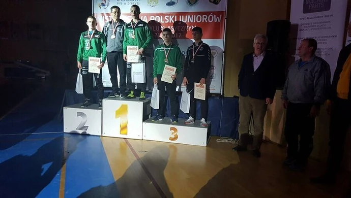 Bartosz Skóra mistrzem Polski juniorów w zapasach