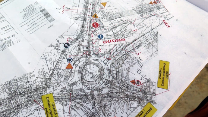 Przebudowa ronda Sulejowskiego na ostatniej prostej? "Najgorsze już za nami"